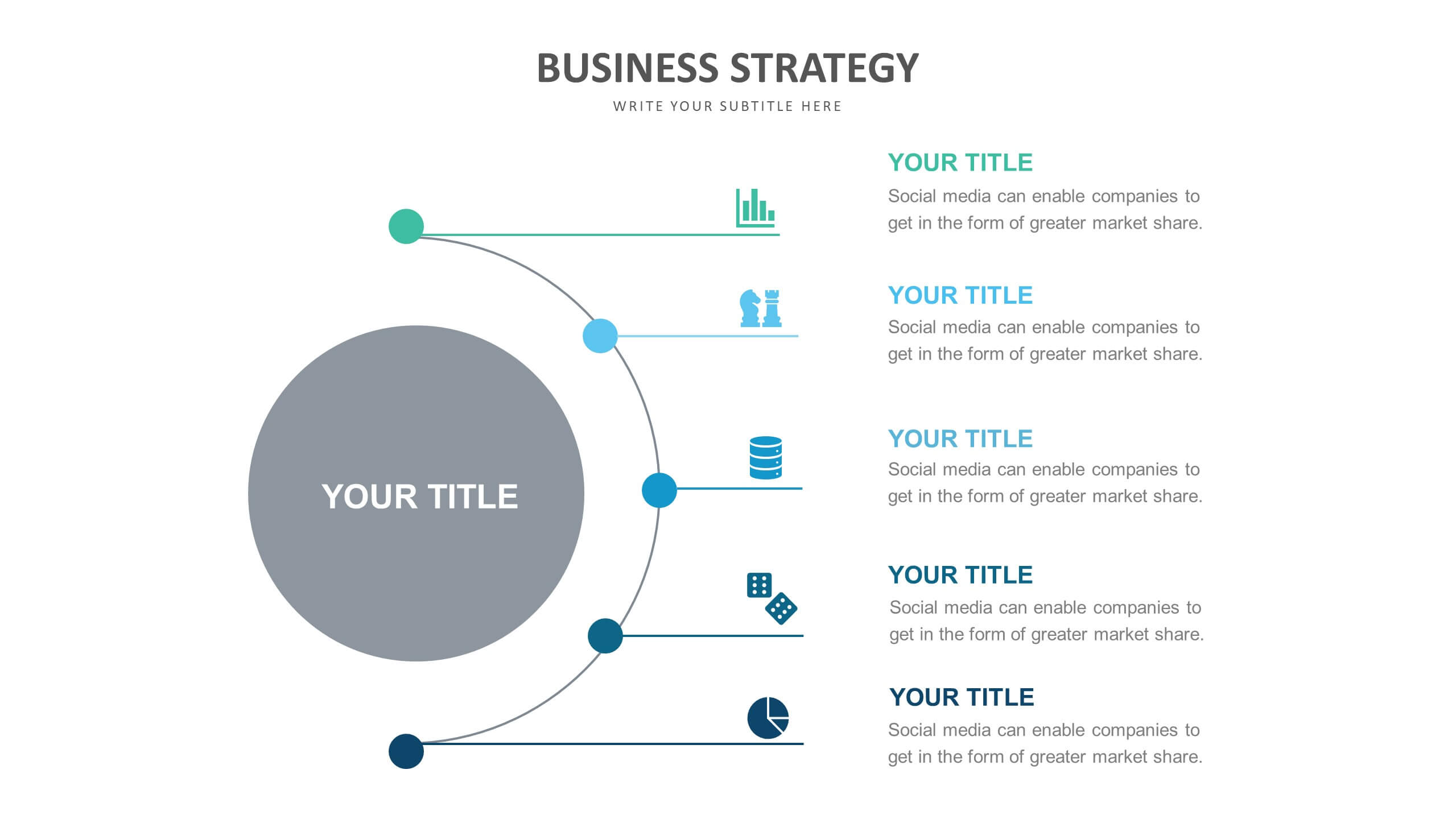 Strategy Slide Templates Biz Infograph