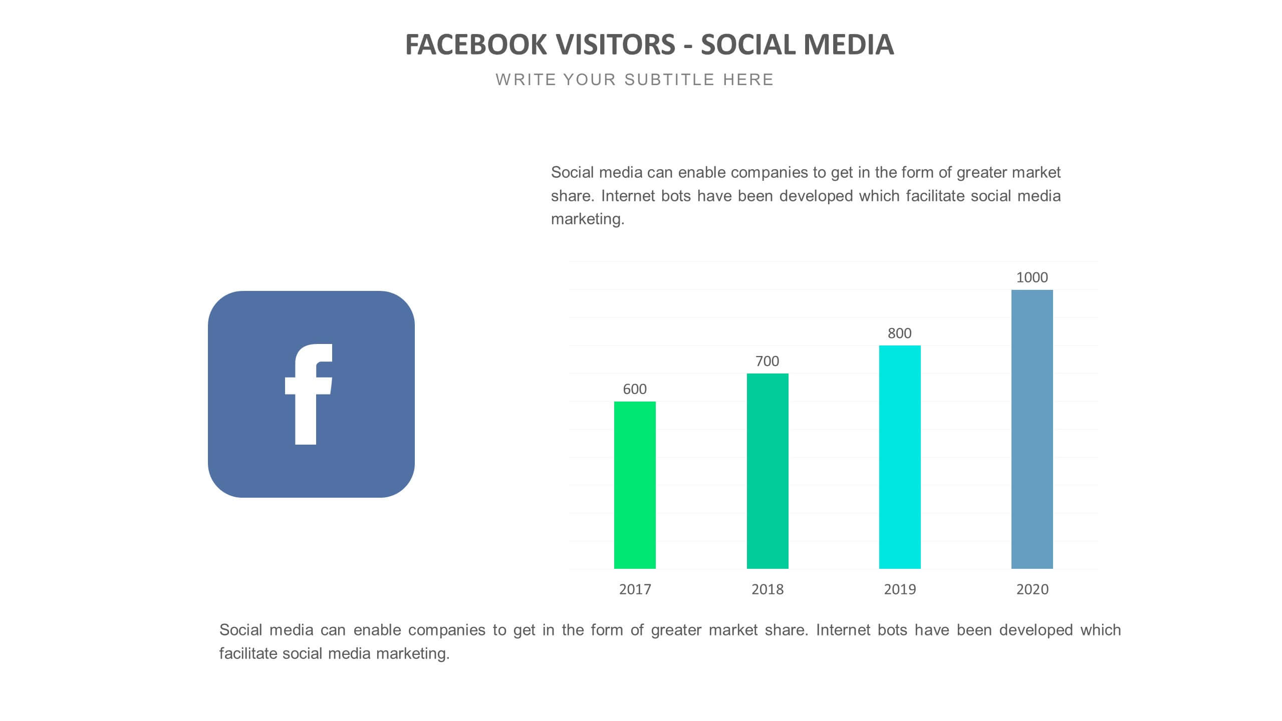 Social Media Slide Templates Biz Infograph
