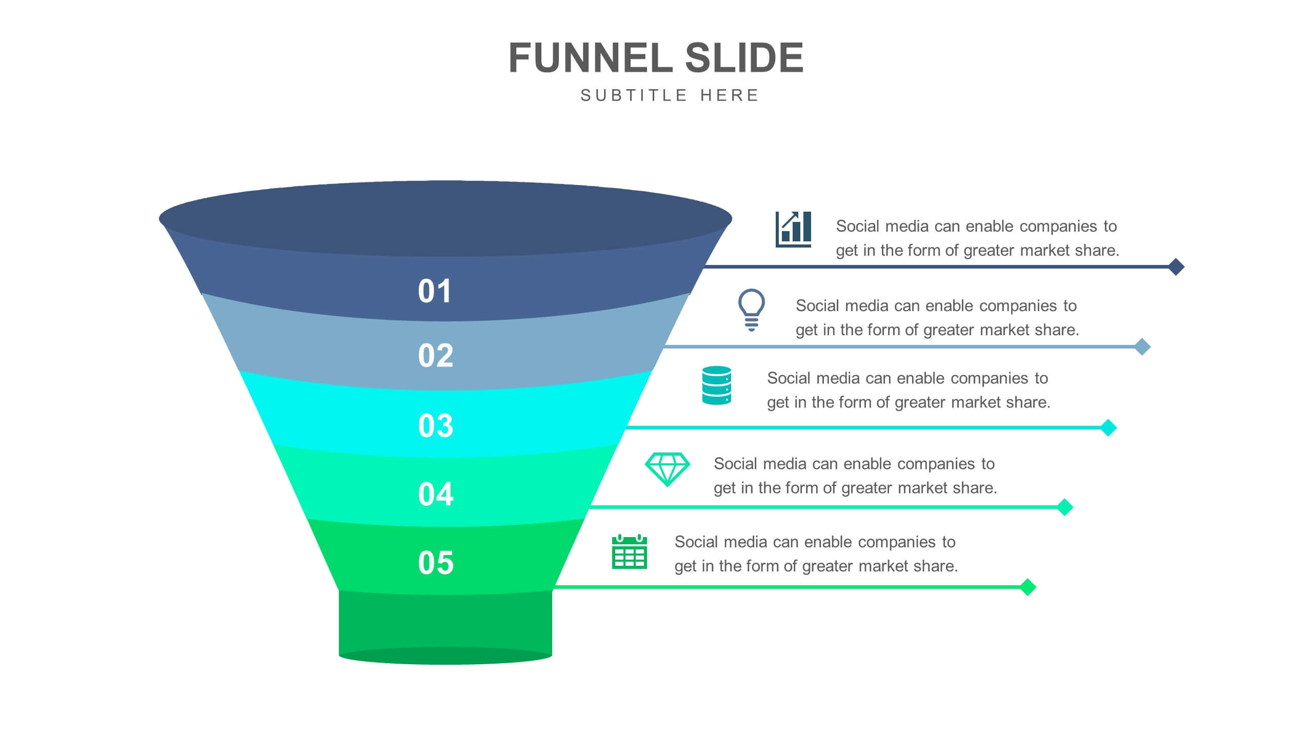 Funnel Slide Templates Biz Infograph 5356