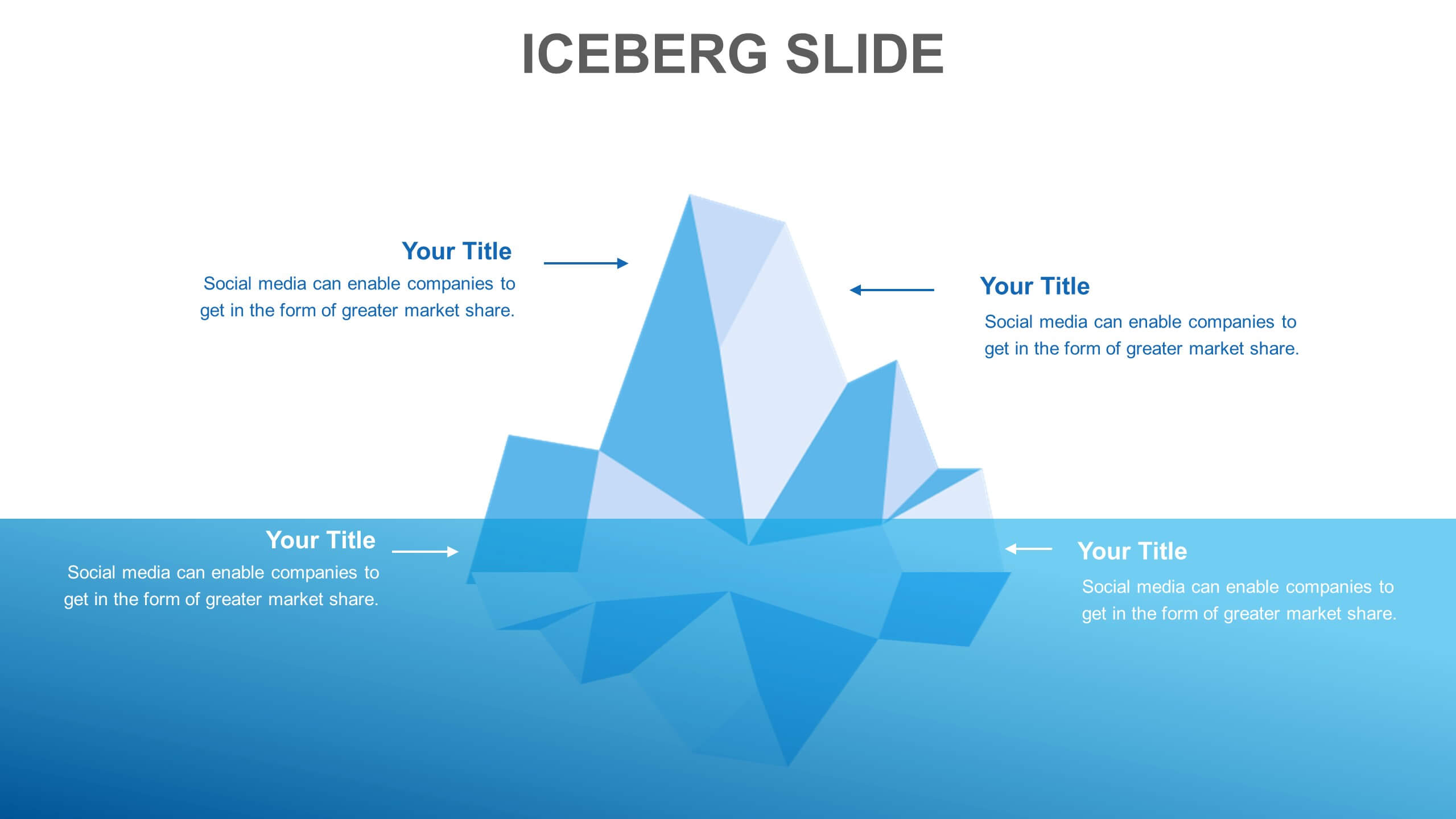 Iceberg Slides Templates | Biz Infograph
