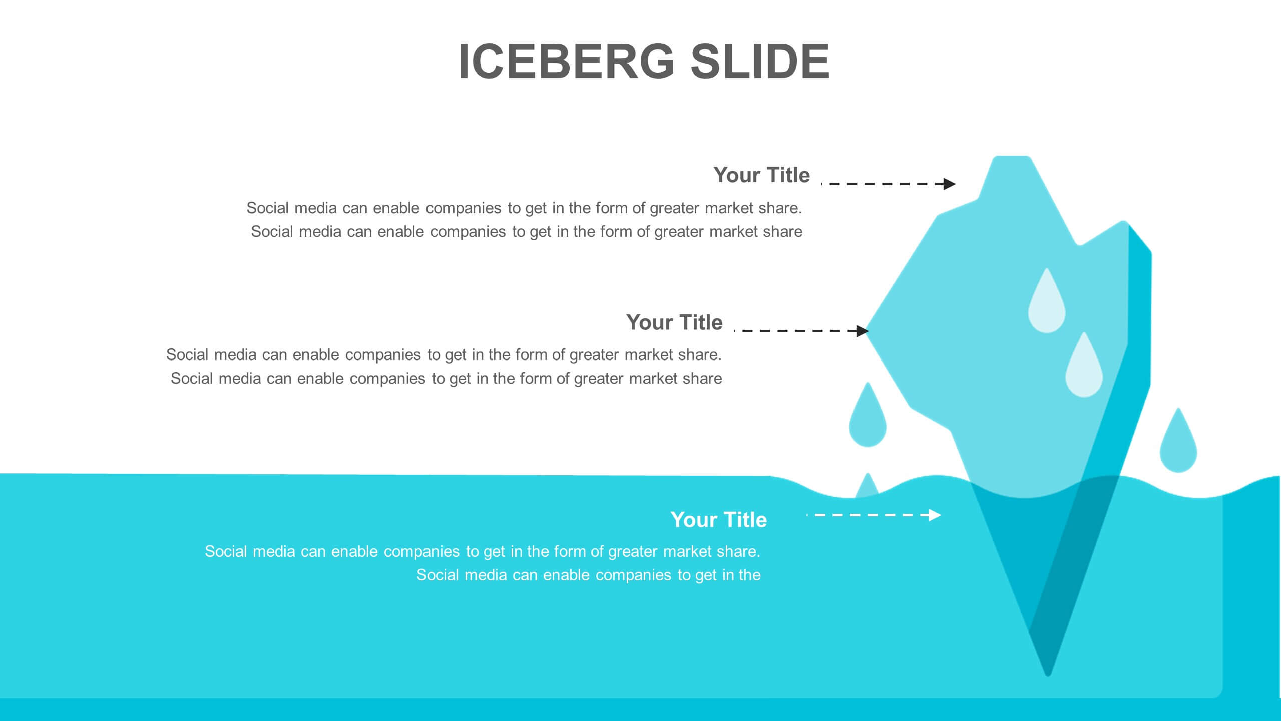 Iceberg Slides Templates | Biz Infograph