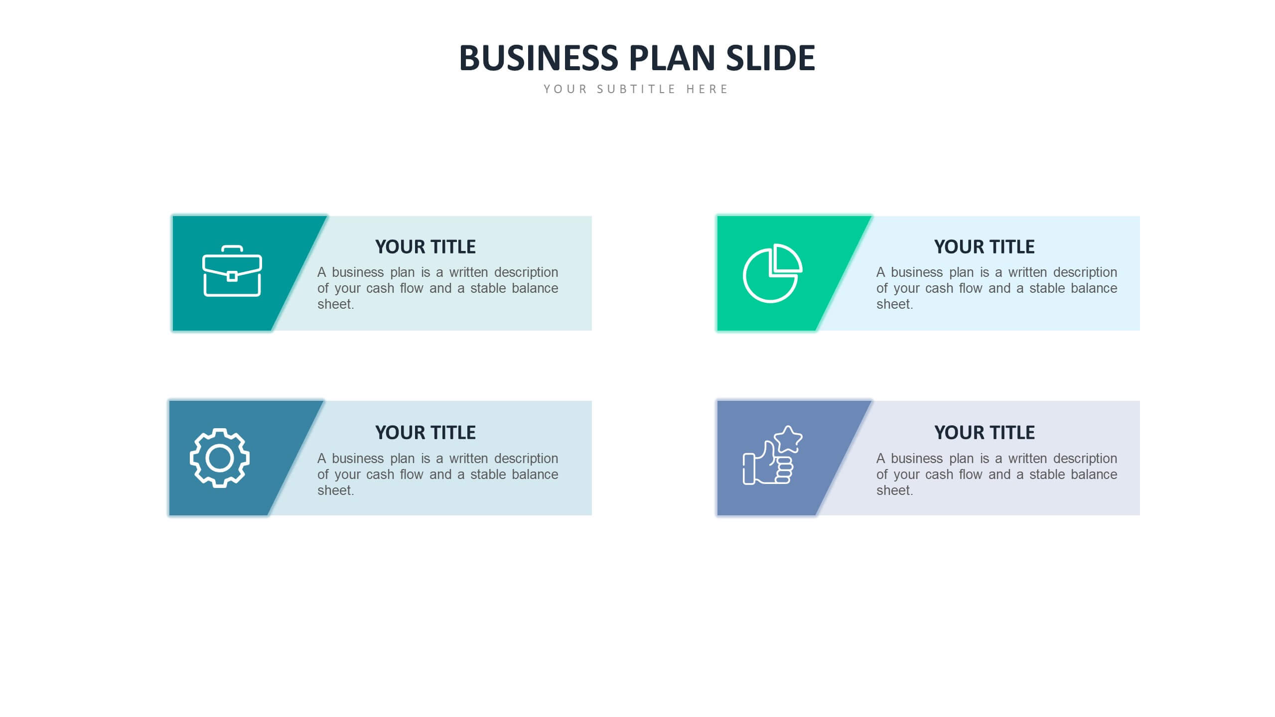 Business Plan slide templates Biz Infograph