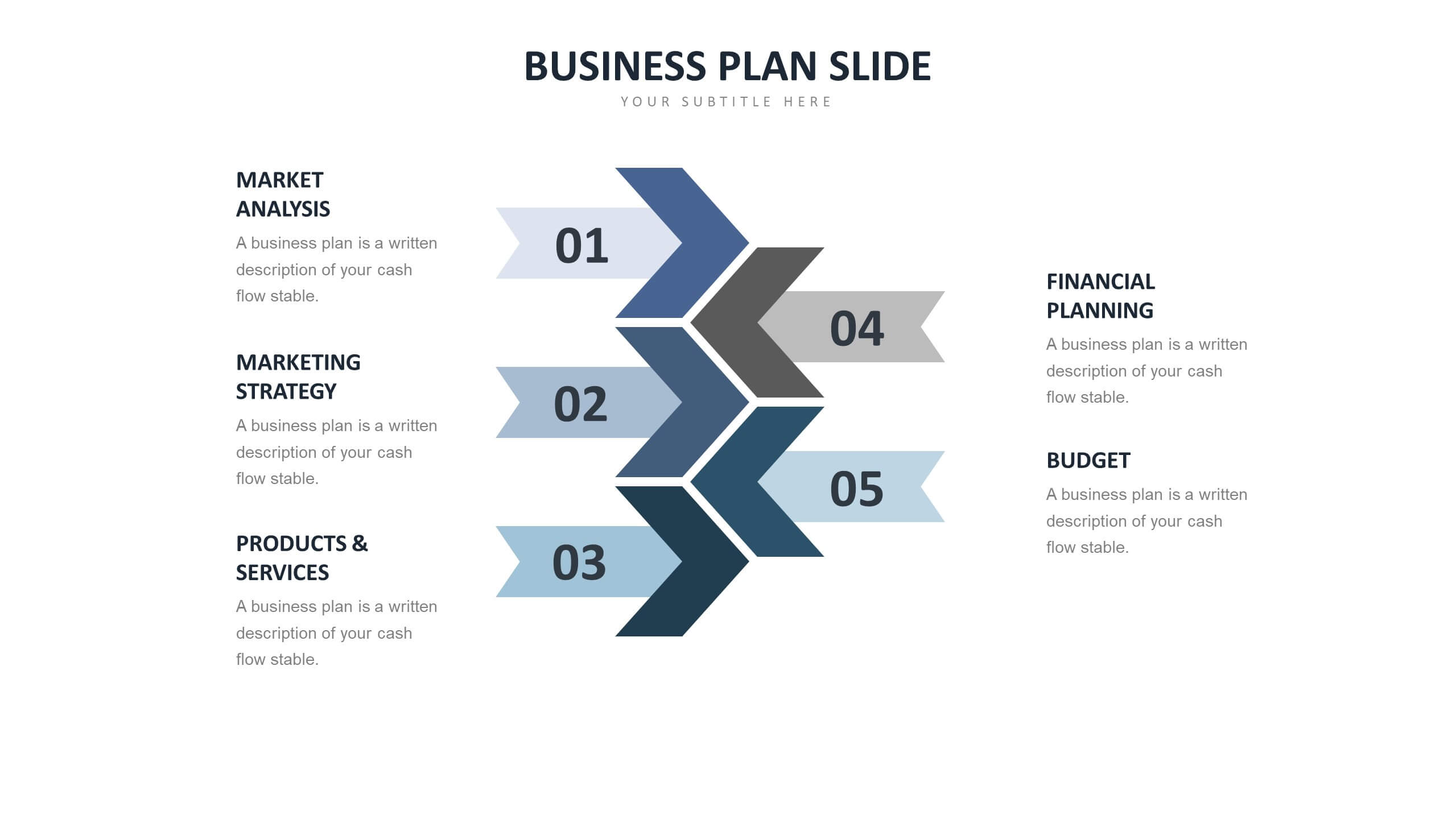 interactive business plan sample