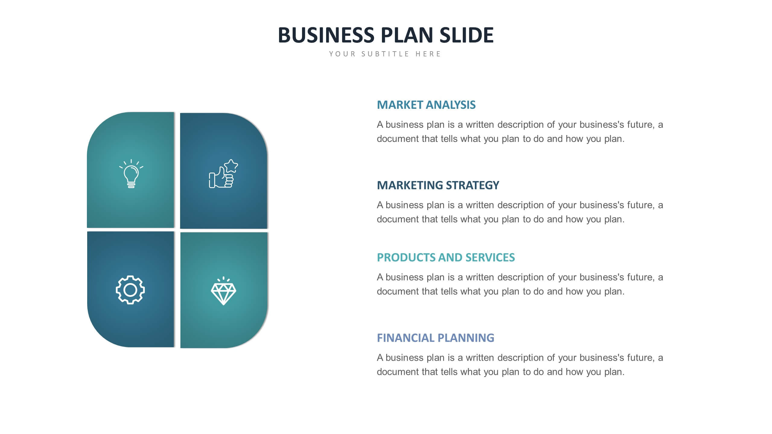 how to make a business plan slideshare