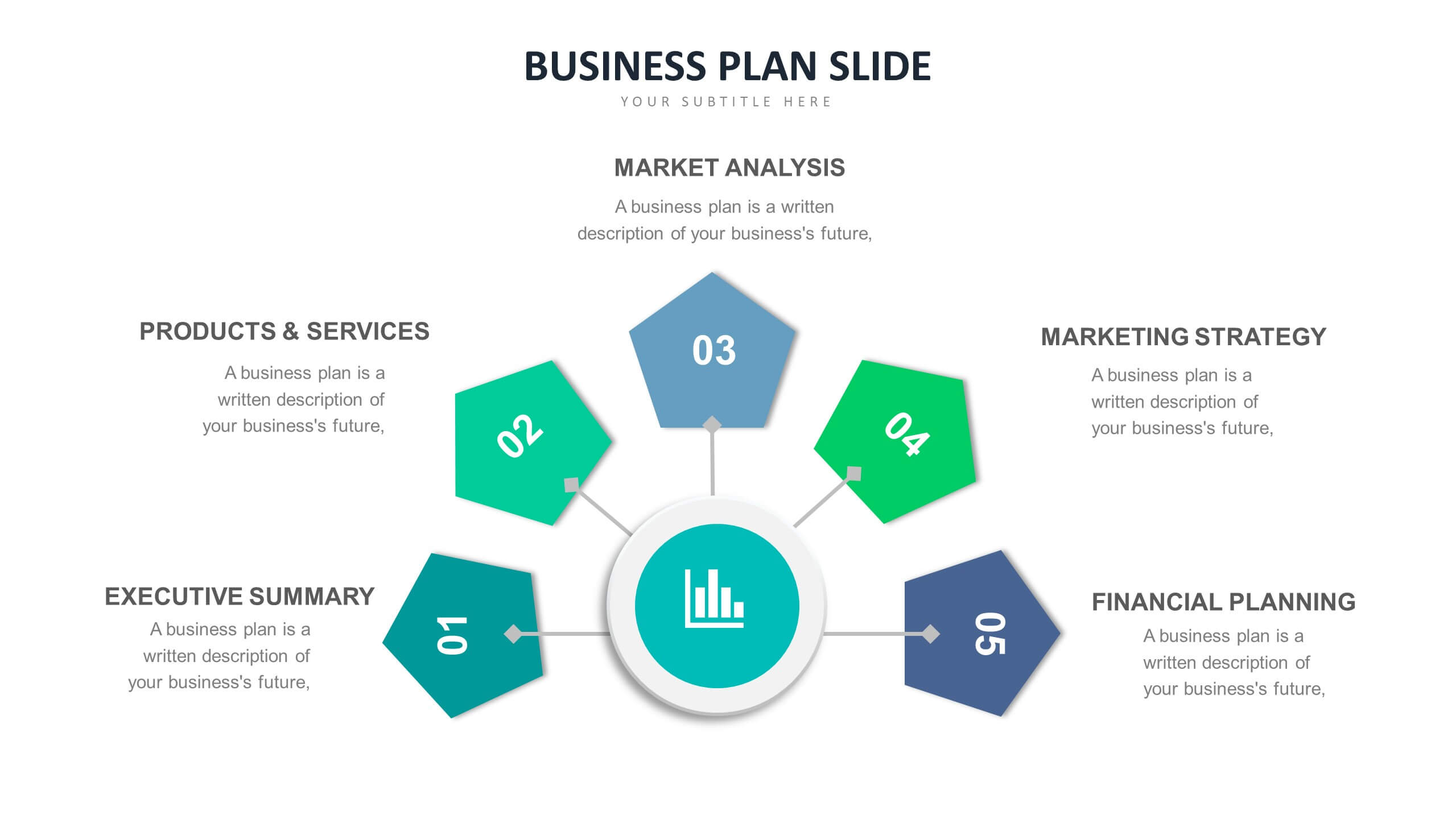 Business Plan Slide Templates Biz Infograph