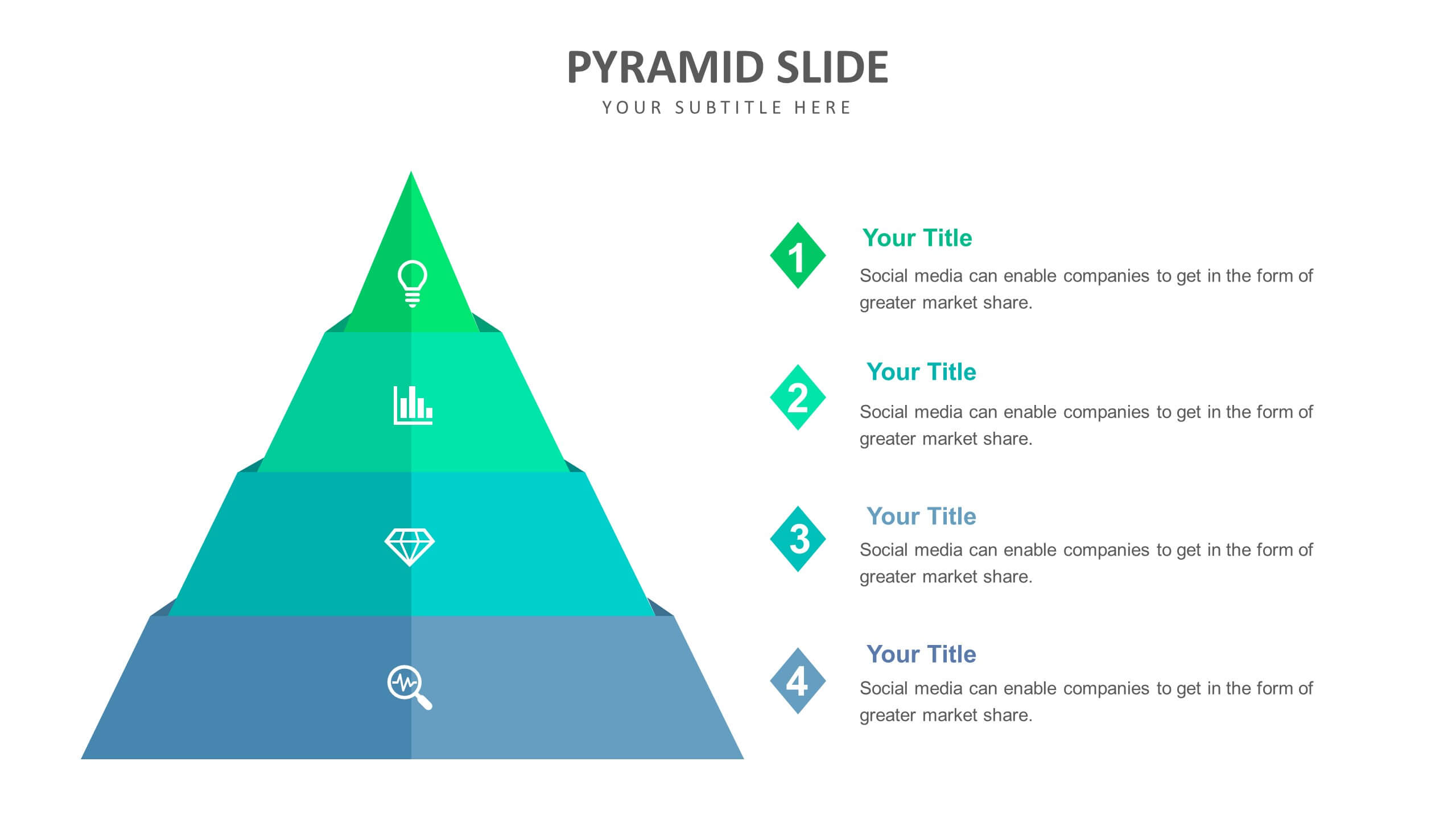 Pyramid Slide Templates | Biz Infograph