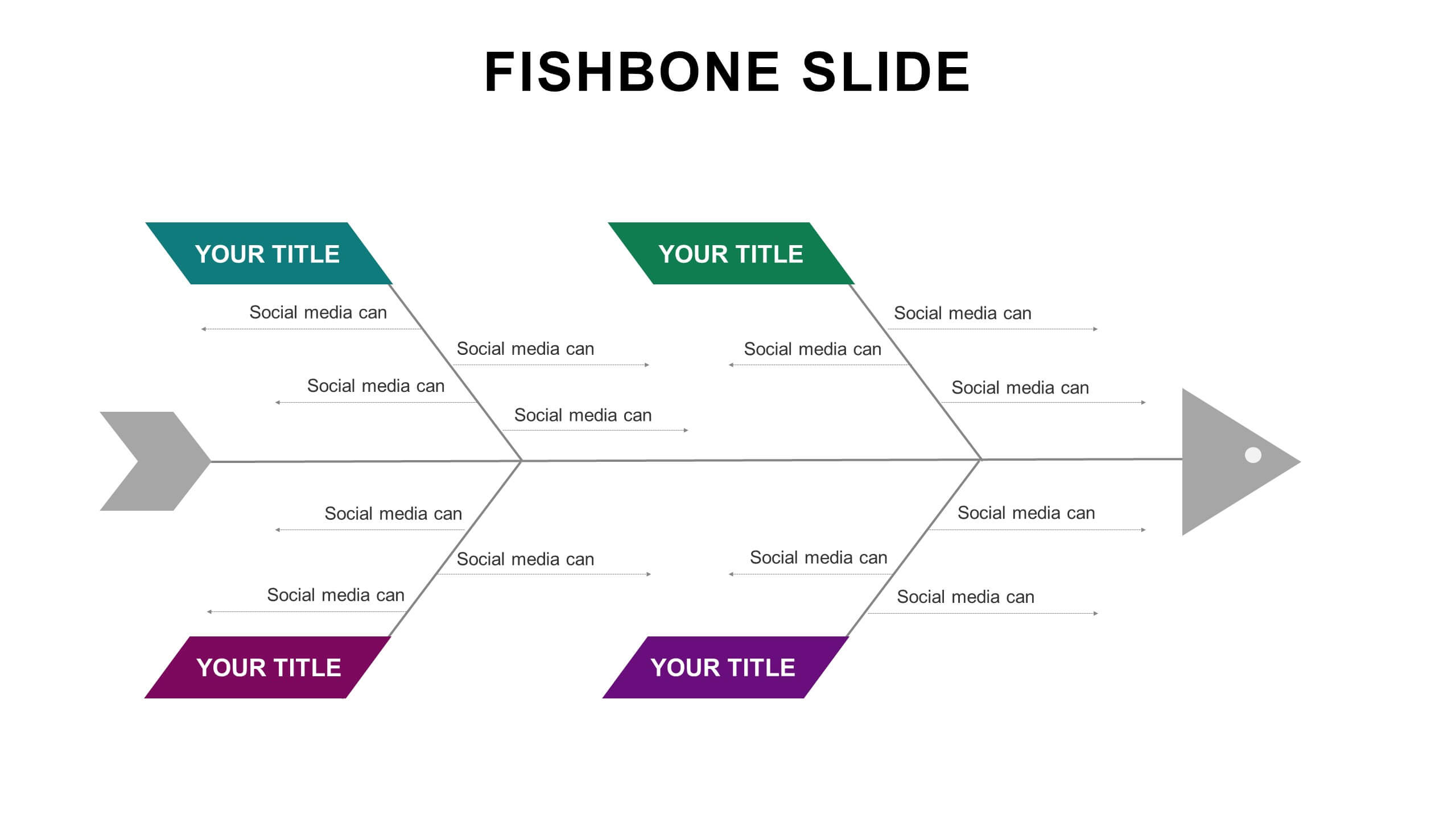 Fishbone Slide Templates | Biz Infograph