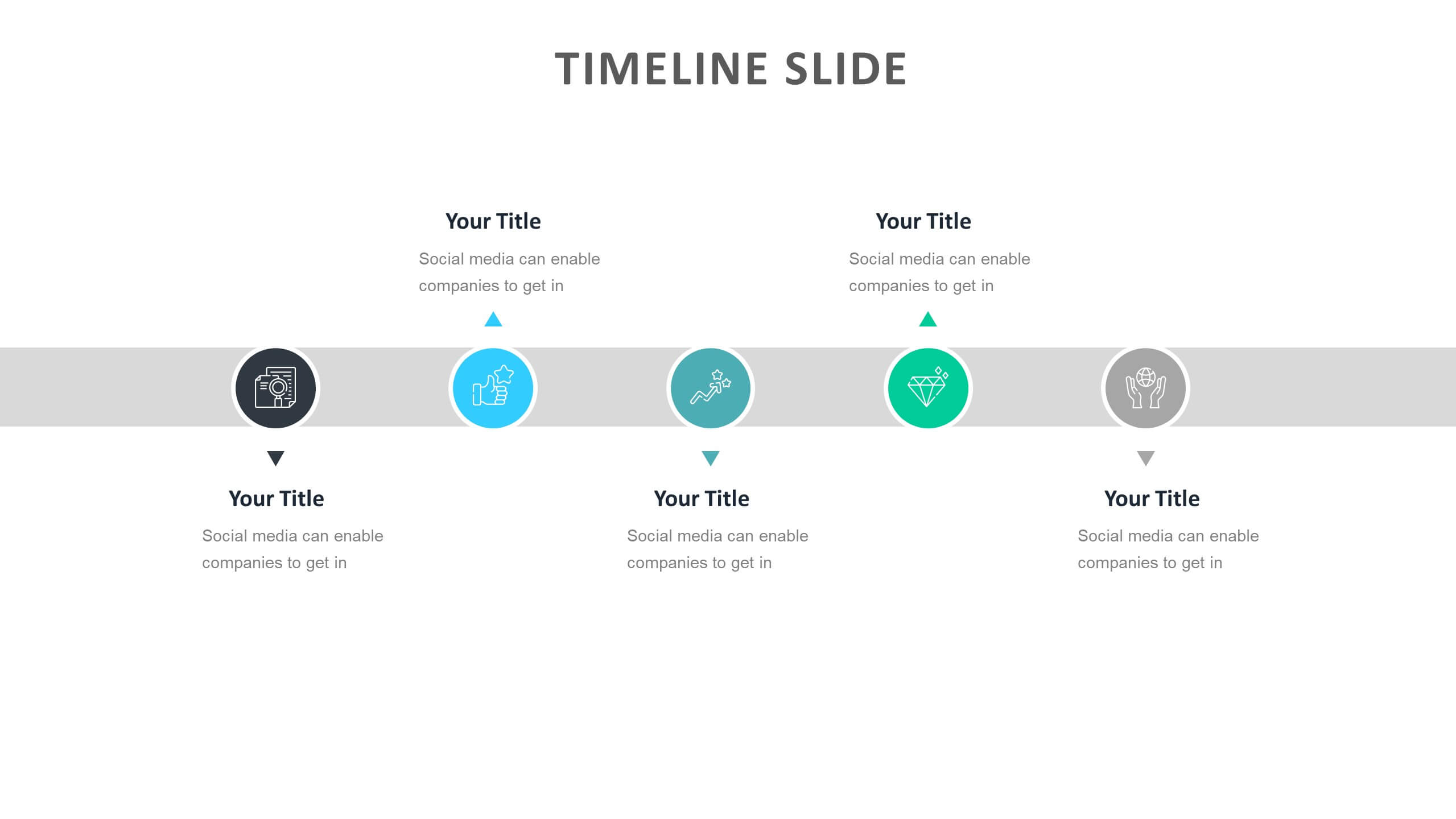 Timeline Slide Templates 