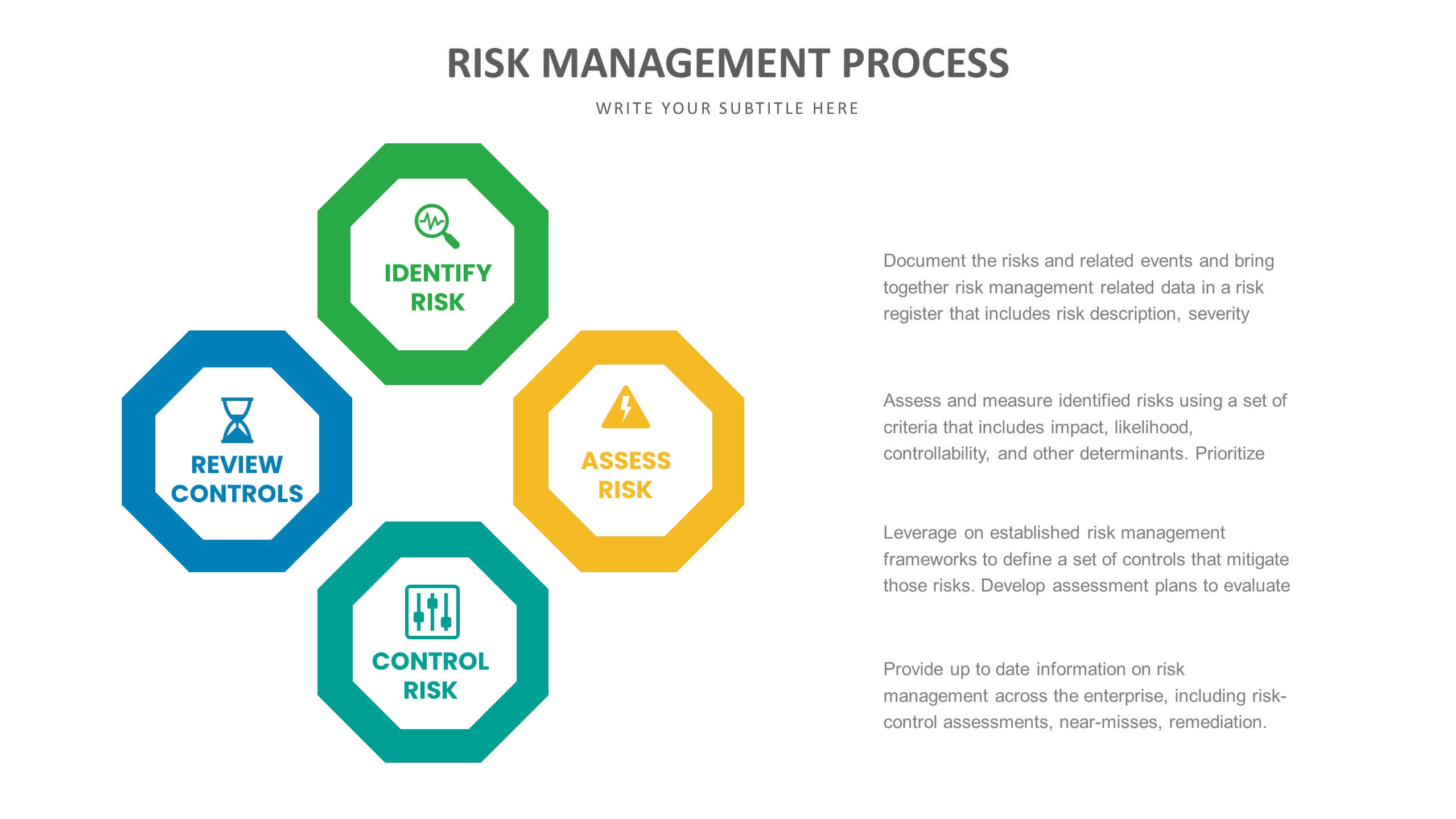 Risk Management Slide Templates | Biz Infograph