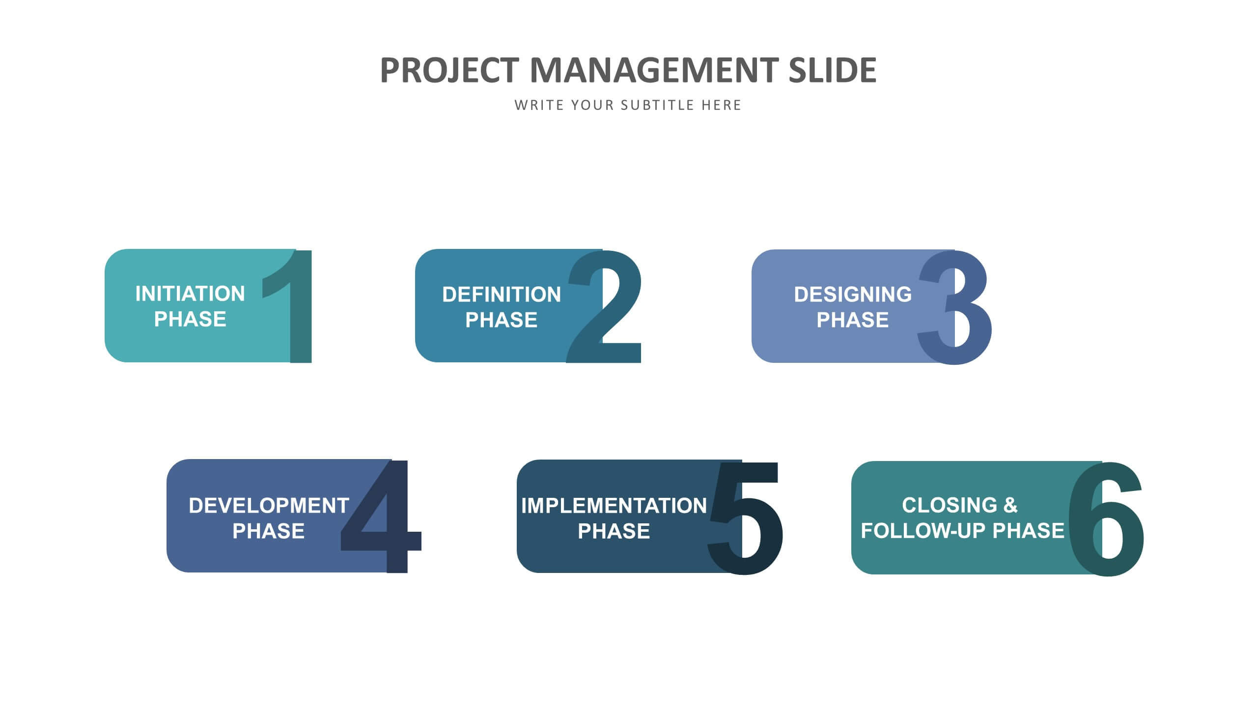 Project Management Slide Templates Biz Infograph