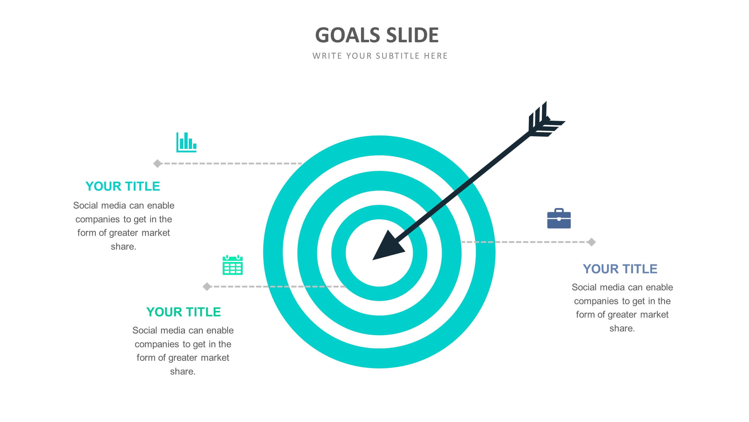 Goal Slide Templates | Biz Infograph