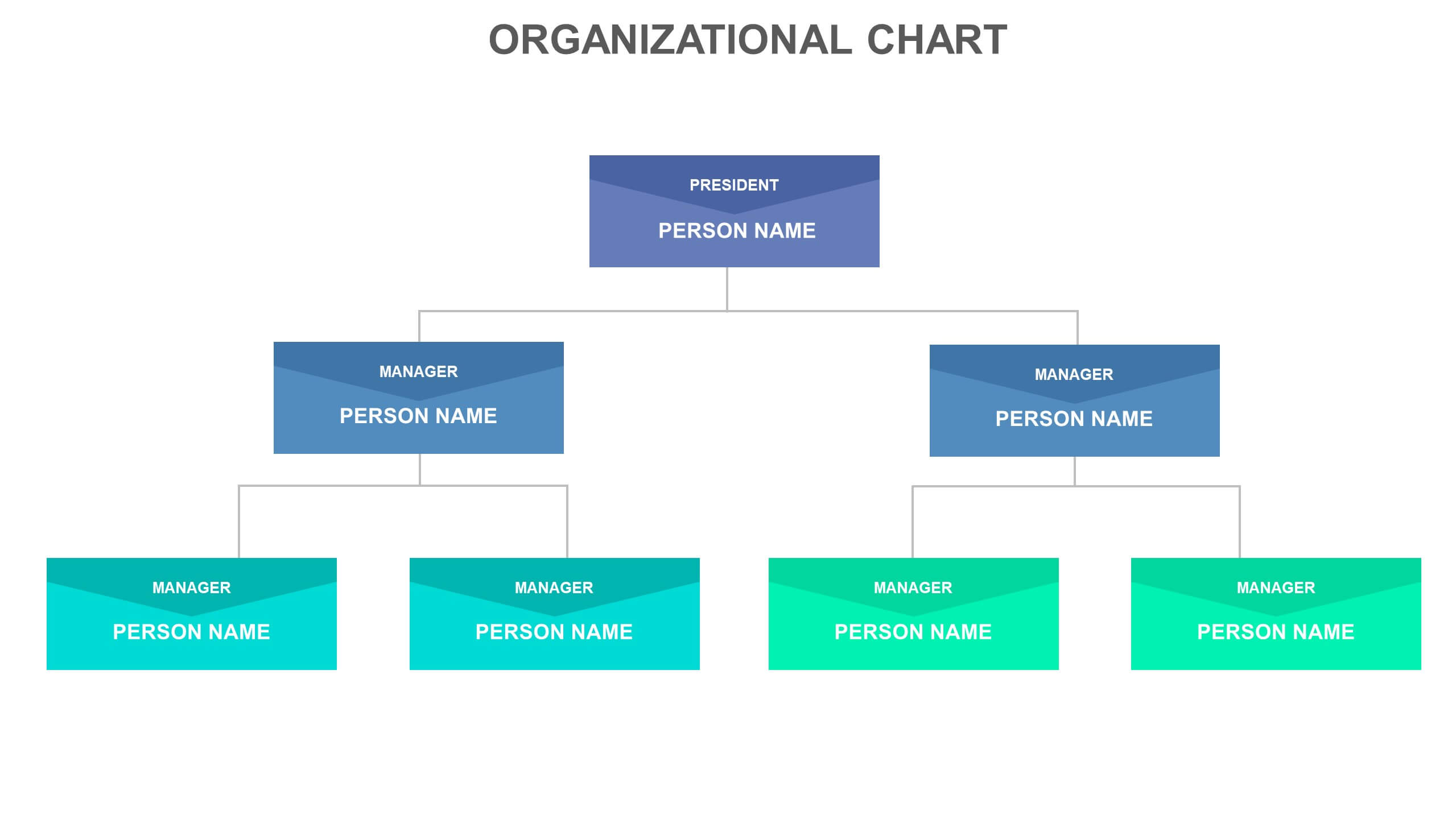 Organizational Chart Slide Templates | Biz Infograph