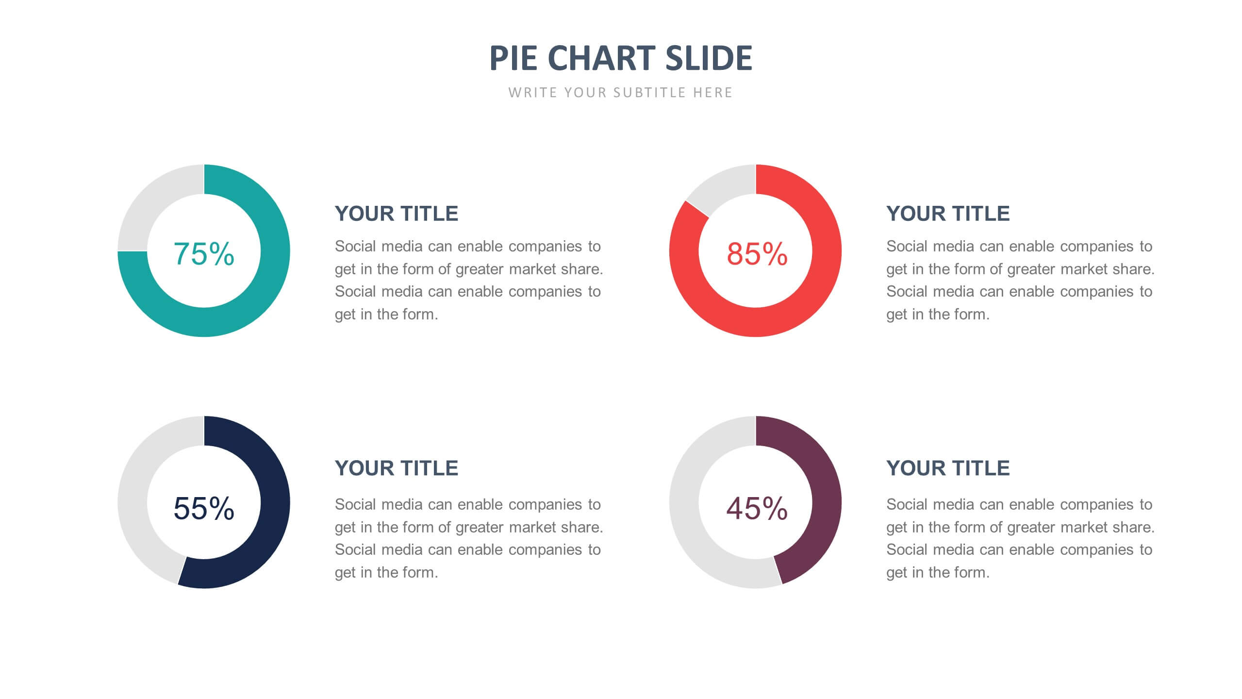 Business Chart Templates | Biz Infograph