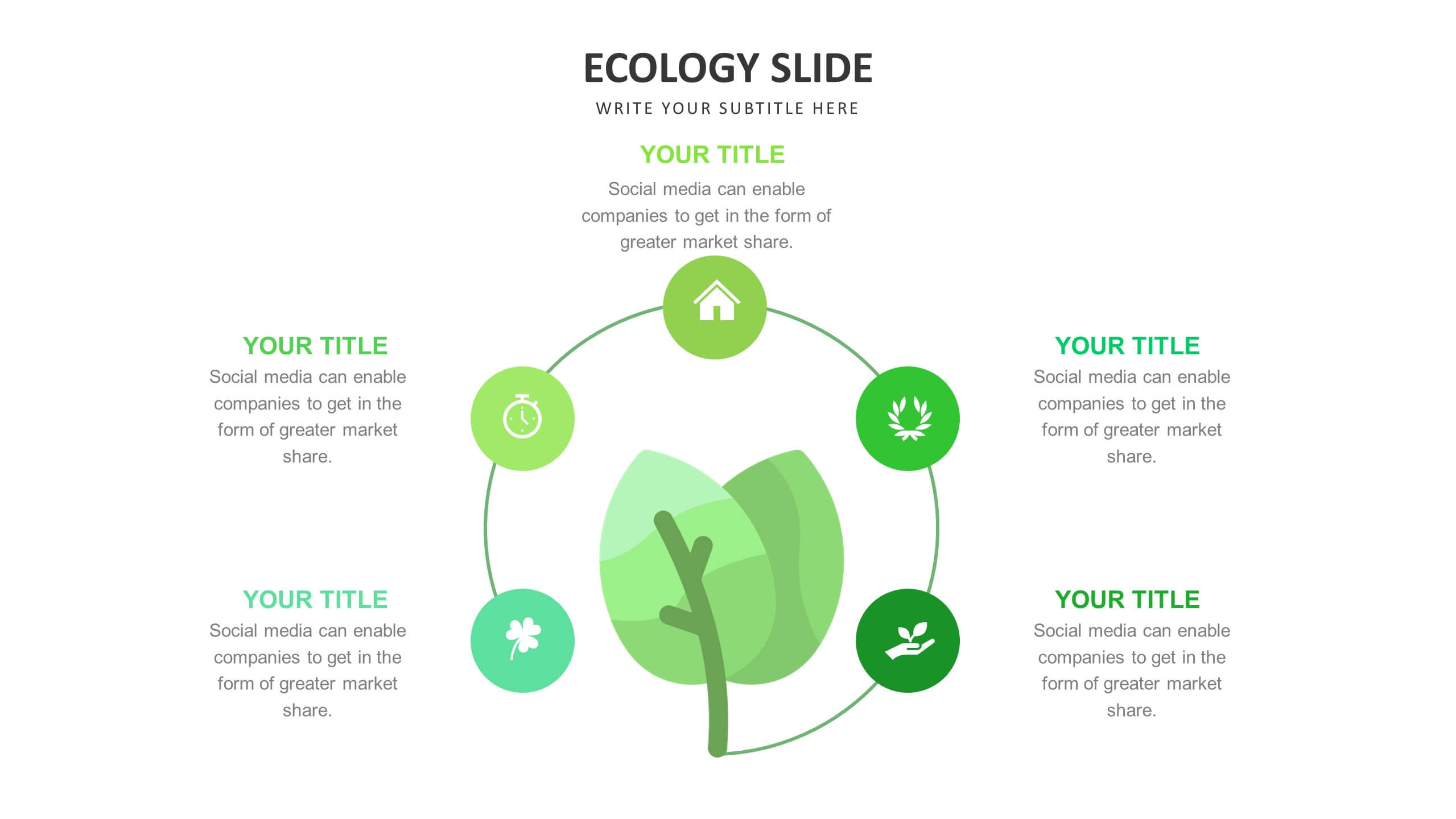 Ecology slide templates | Biz Infograph