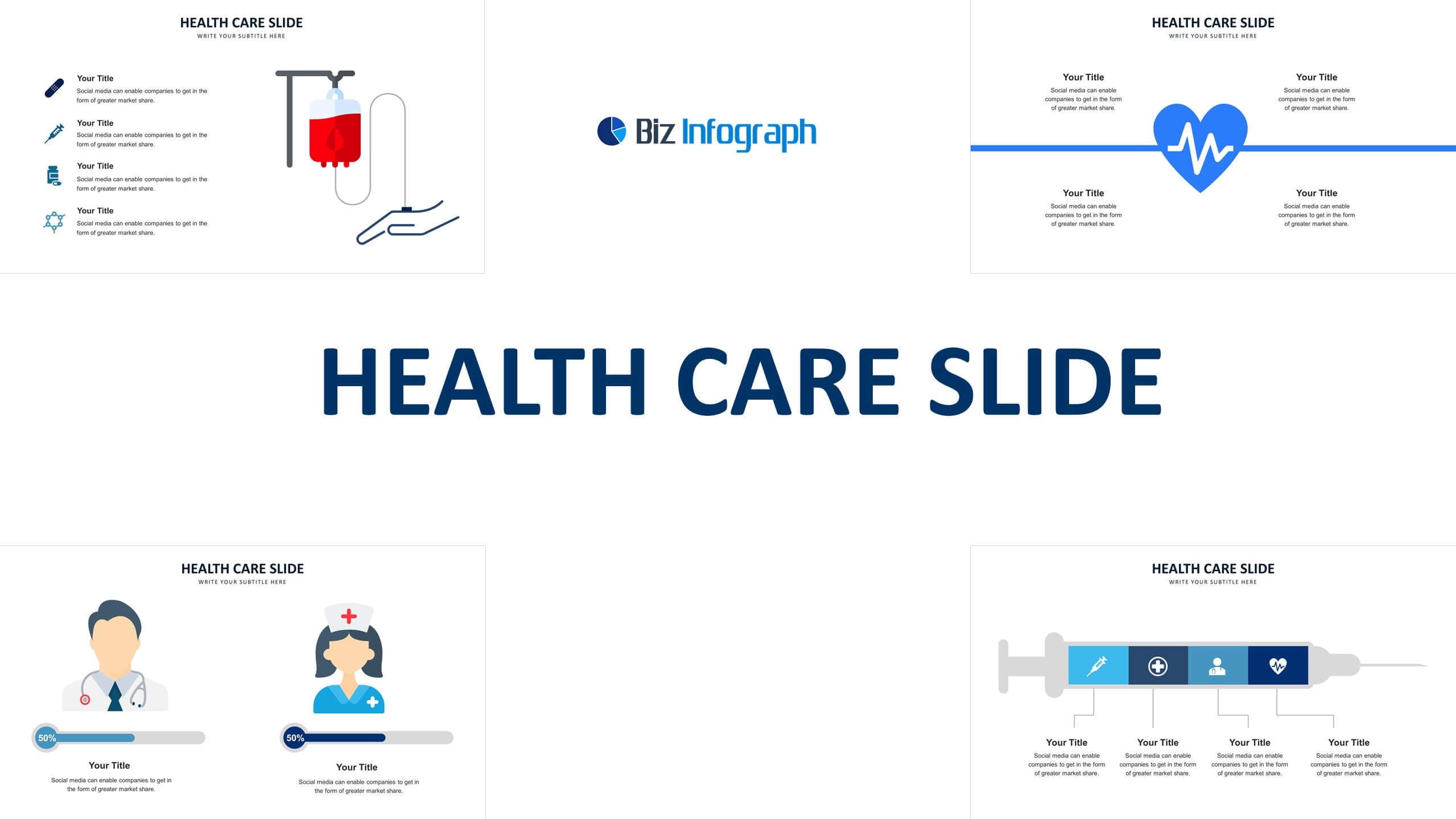 Healthcare Slide Templates | Biz Infograph