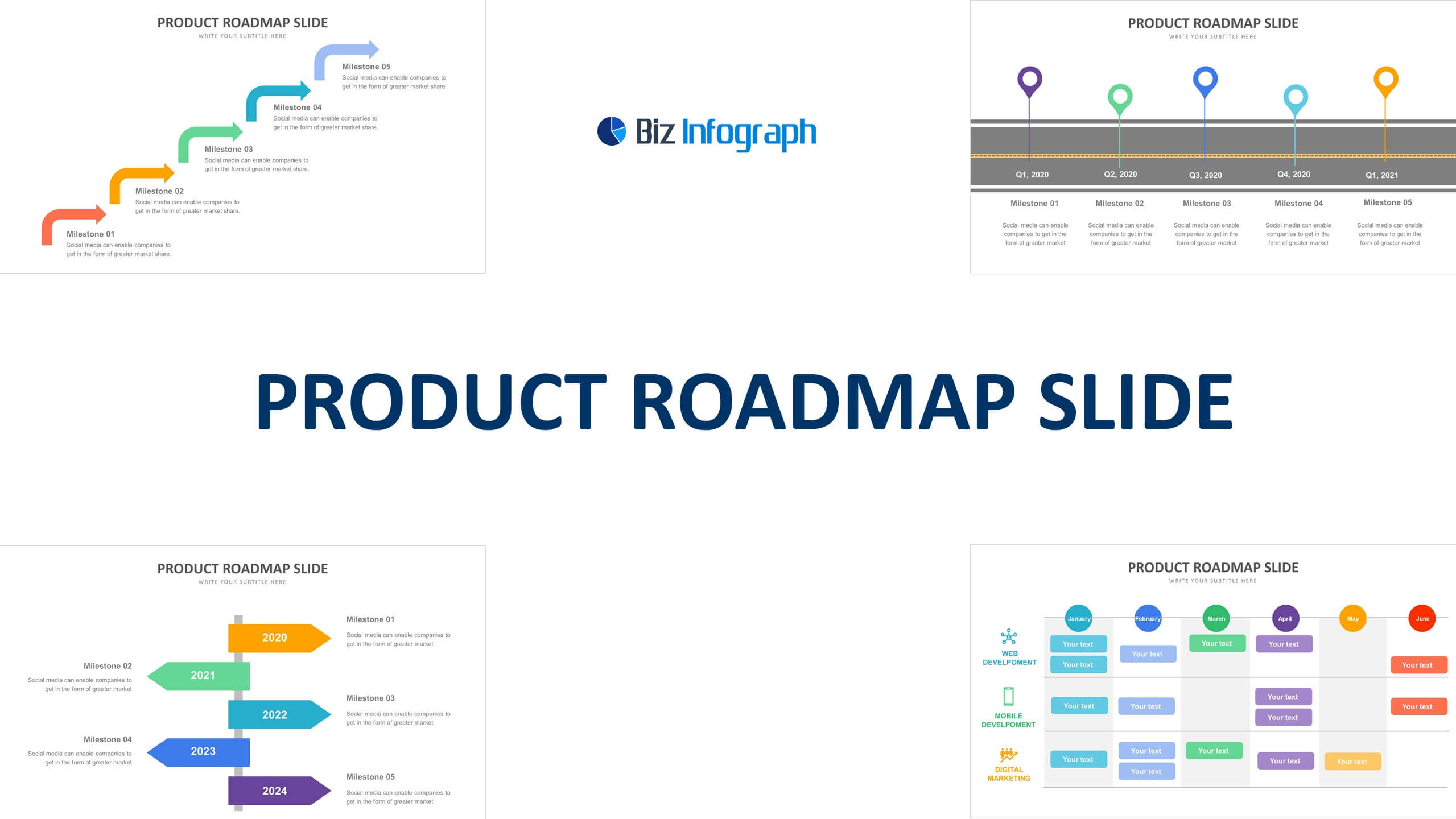 product roadmap template powerpoint free